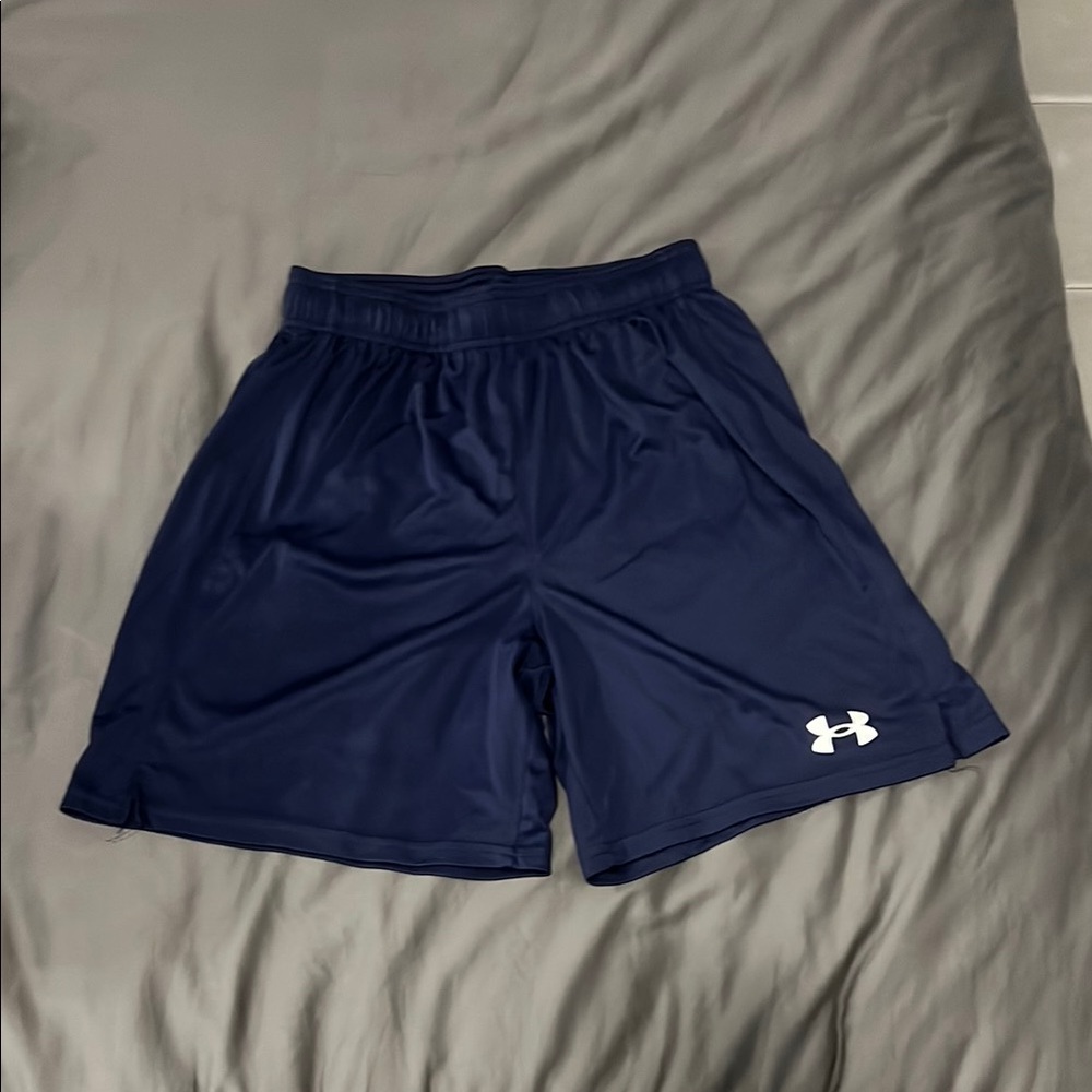Under Armour Men's Dark Blue Sports Shorts